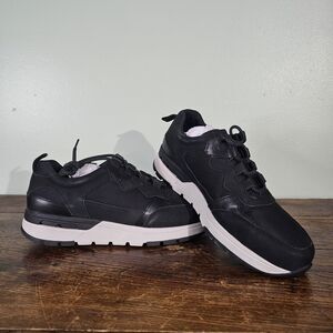 Rockport Womens Pulse Tech Composite Toe Work‎ Fashion Sneaker Black 9 WIDE